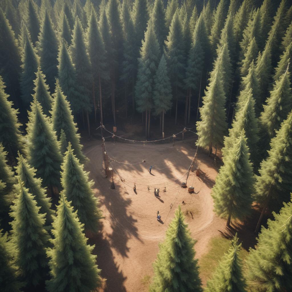 Веревочный парк в поселке Репино - изображение 2