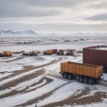 Габаритные грузы на месторождениях Крайнего Севера: доставка бытовок и вагончиков